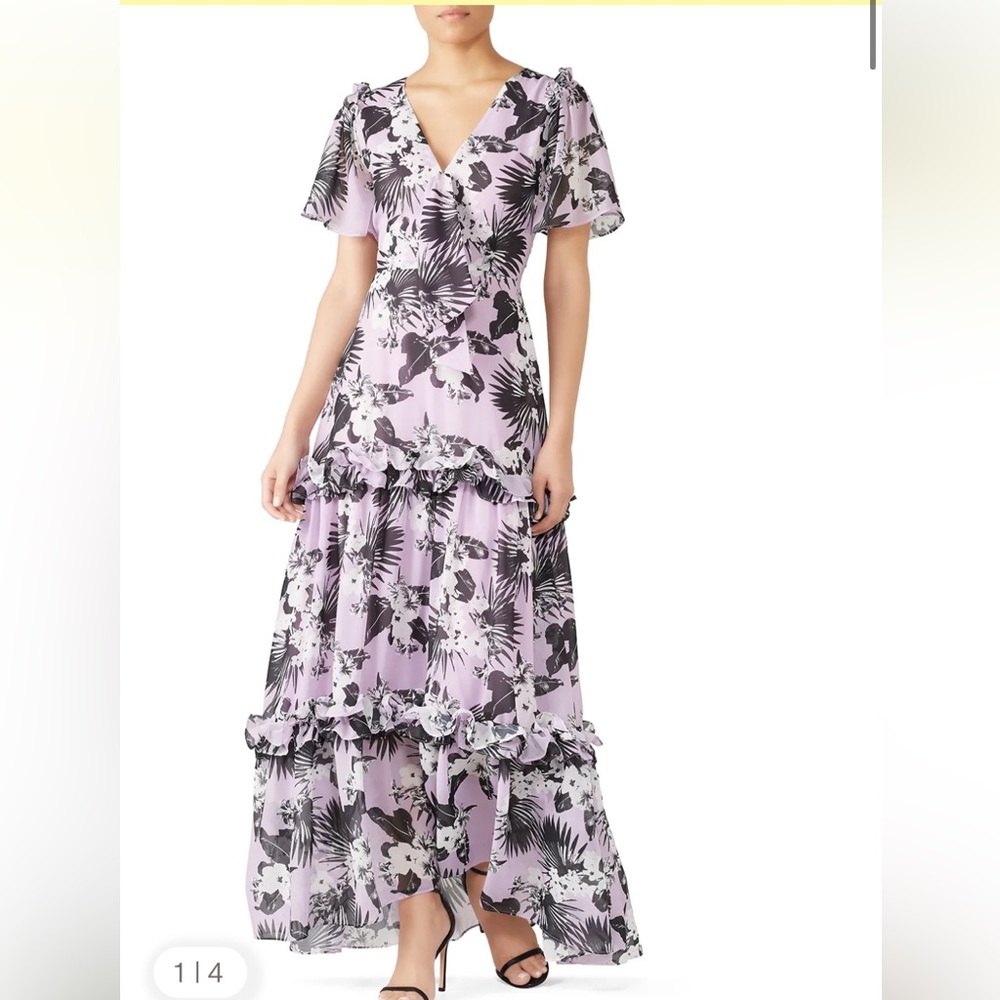 Viva Aviva Lavendar Leilani Maxi in Purple Lilac Size 2